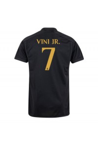 Real Madrid Vinicius Junior #7 Jalkapallovaatteet Kolmaspaita 2023-24 Lyhythihainen